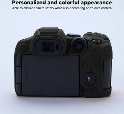 Black Soft Silicone Camera Case R7