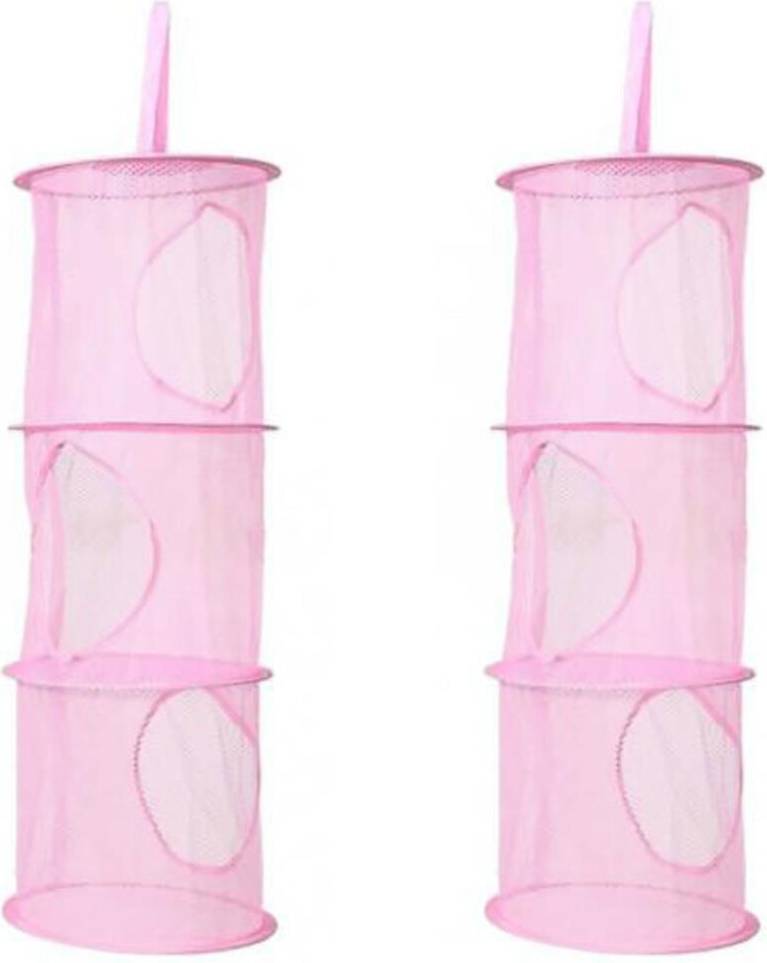 Portable Foldable Mesh Storage Basket Set