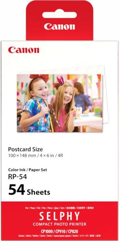 Canon ink Canon RP-54 Color Ink Paper Set