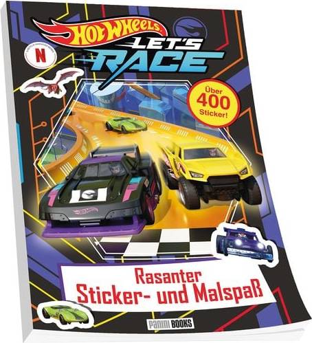 Hot Wheels Let's Race Rasanter Sticker Malspass