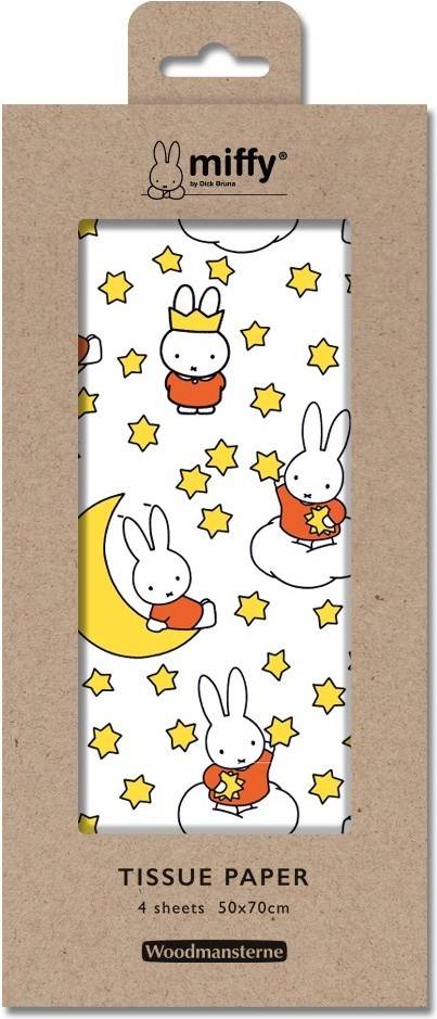 Wrapping paper Miffy Rabbit Tissue Wrapping Paper 4 Sheets 50 x 75 cm