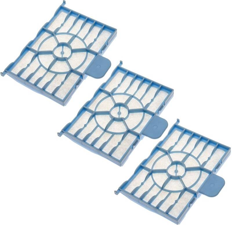 VHBW 3x Motor Filter Compatible Bosch Vacuum Cleaner