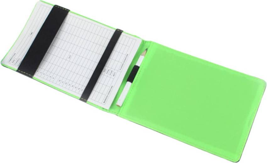 Durable PU Golfing Scorebook