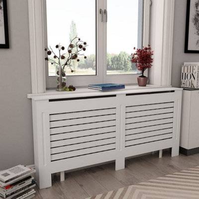 Walplus Radiator Covers 2 Pcs White
