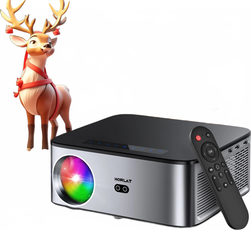 Horlat 4K Android Projector Full HD