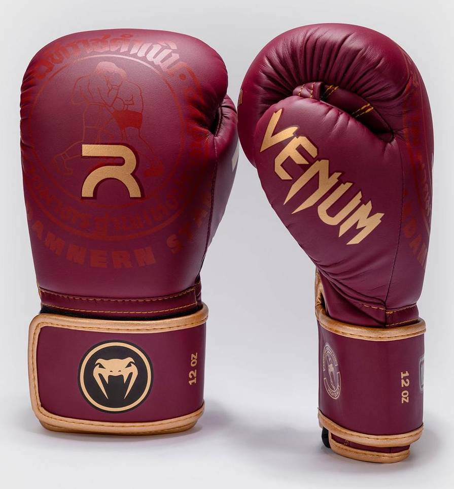 Venum boxhandschuhe Venum x Rajadamnern Boxhandschuhe Rot Gold