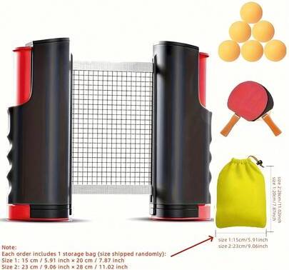 Shein Portable Table Tennis Training Kit