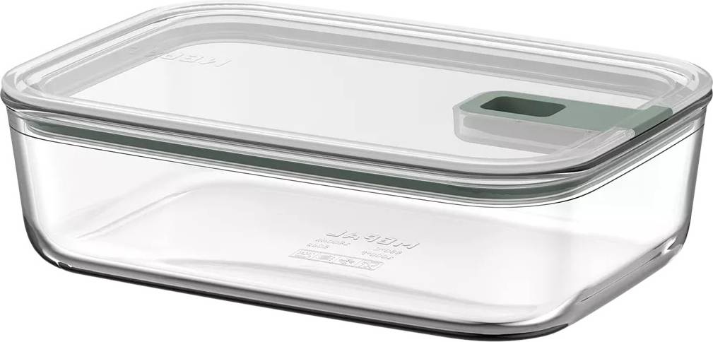 Easyclip 2.0 Rectangular Borosilicate Glass Storage