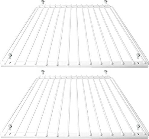 Medium size freezer Spares2Go Universal Adjustable Extendable Fridge Shelf Pack