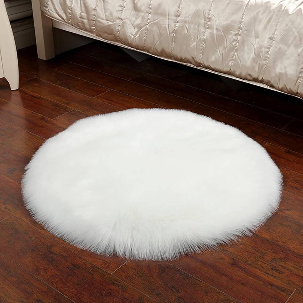 Super Soft Round Fluffy Long Rug