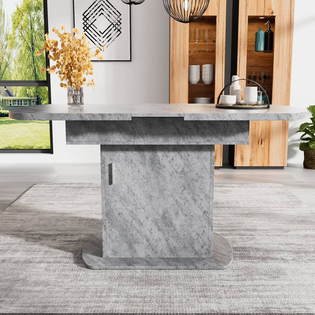Metro Lane Extendable Dining With Storage Table
