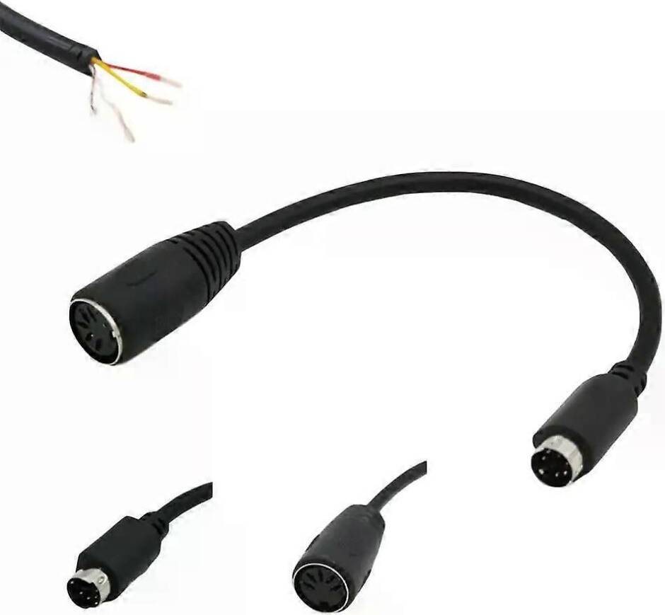 6 Pin Mini DIN PS 2 Adapter Cable