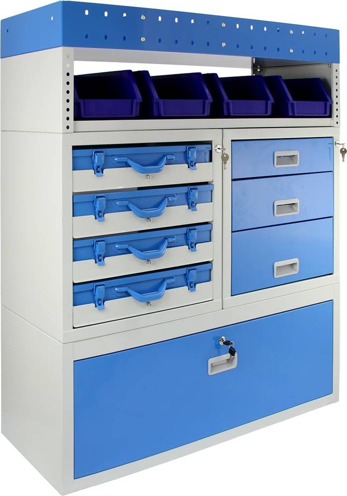 MonsterShop Storm Metal Van Racking Unit