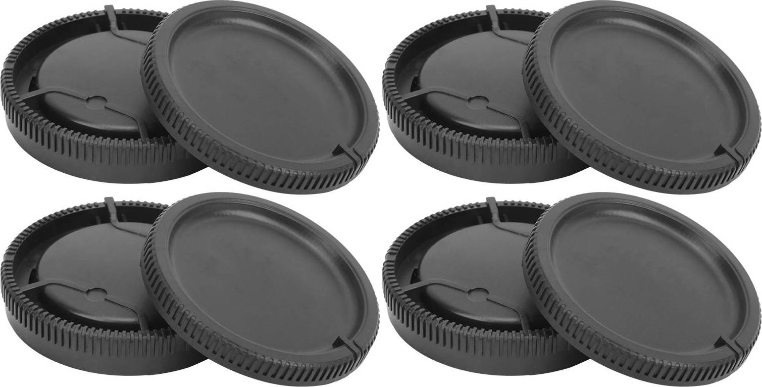 4Pcs Cover Body Front Cover Set Rear Lens Cap