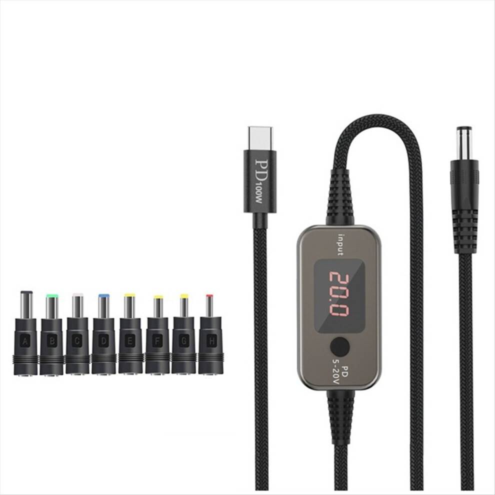 Type C To DC Power Boost Cable