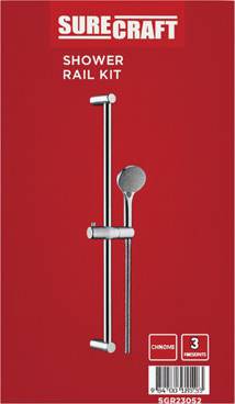 Home Range Surecraft Shower Riser Rail Kit
