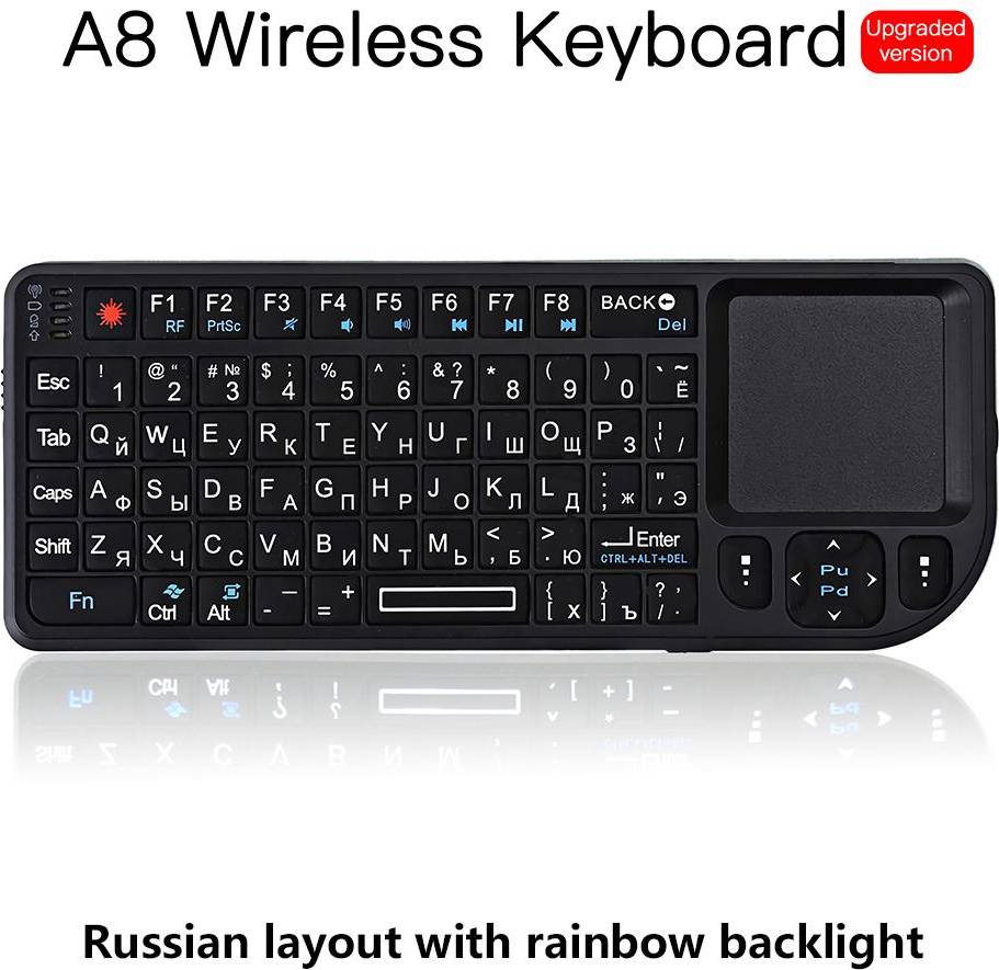 A8 Mini Wireless Keyboard