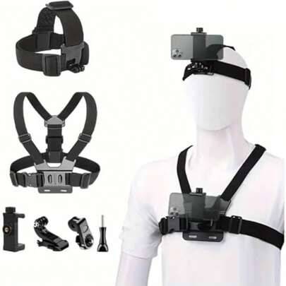 Shein 6pcs Complete Action Camera Accessory Kit