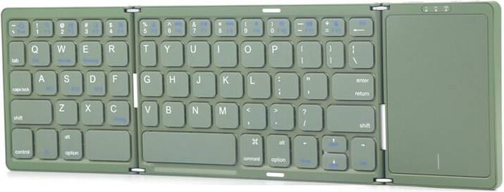 Saudism Foldable Bluetooth Mini Wireless Keyboard