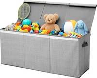 145L Large Foldable Kids Toy Storage Box