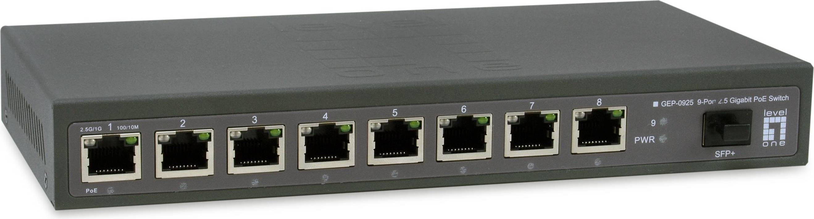 Switch PoE 2.5G 8 Porte RJ45