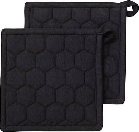 Salling Grydelapper 2-Pak Sort Grydelap Sort