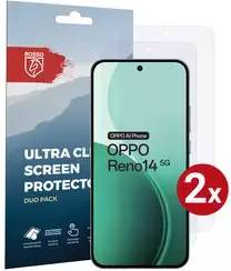 Oppo reno 14 Rosso Oppo Reno 14 Screen Protector Case Duo Pack