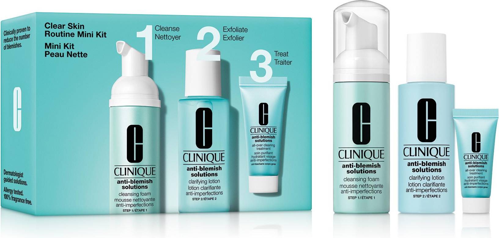 Clinique Mini Kit Clear Skin Routine Presentförpackning