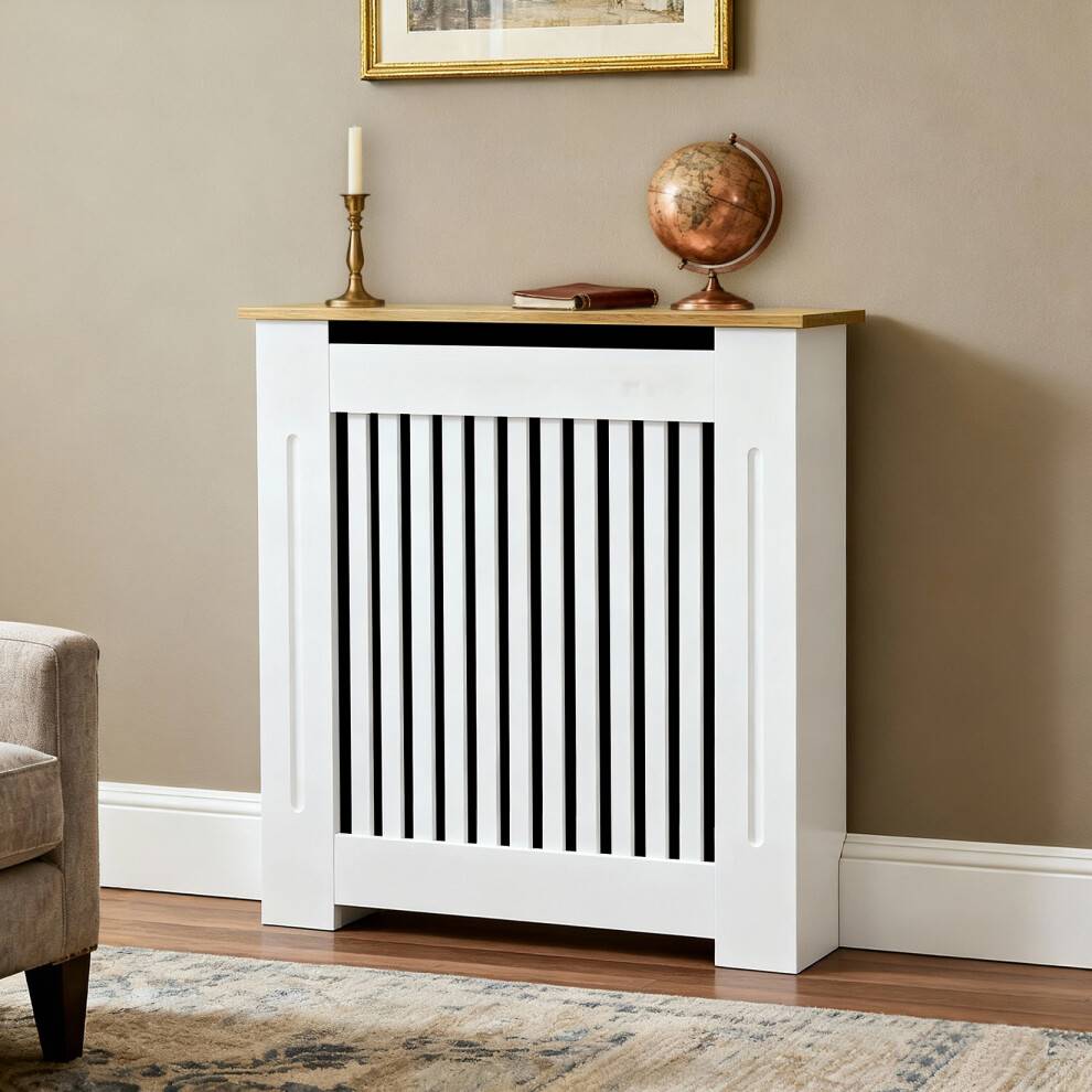 Modern White Radiator Cover