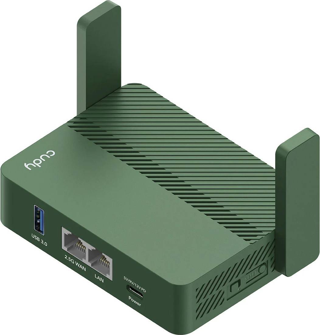 Cudy WLAN Router Grün