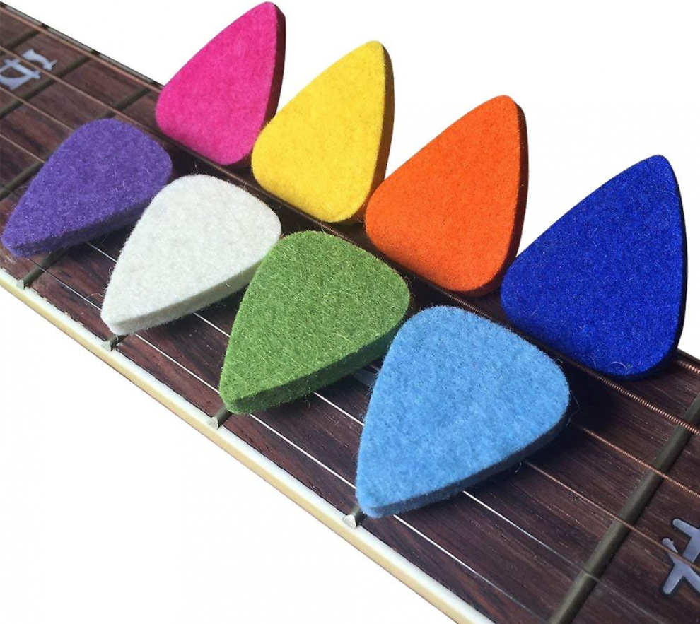 8-Piece Multi-Color Plectrum Set
