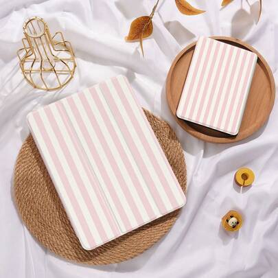 Shein Simple Lines Pattern Tablet Protective Case