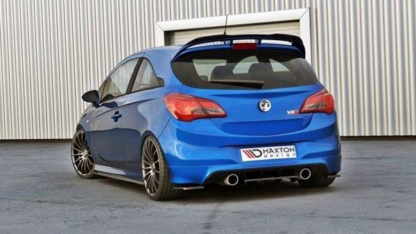 Maxton Rear Side Splitters Opel Corsa E Opc