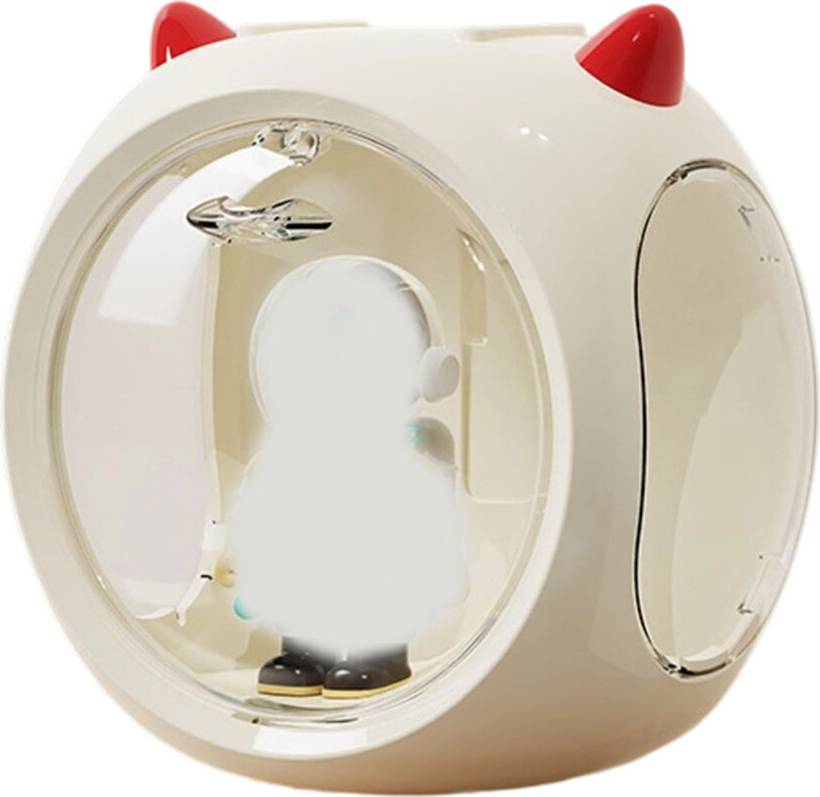 Stackable Toy Storage Solution Cream White
