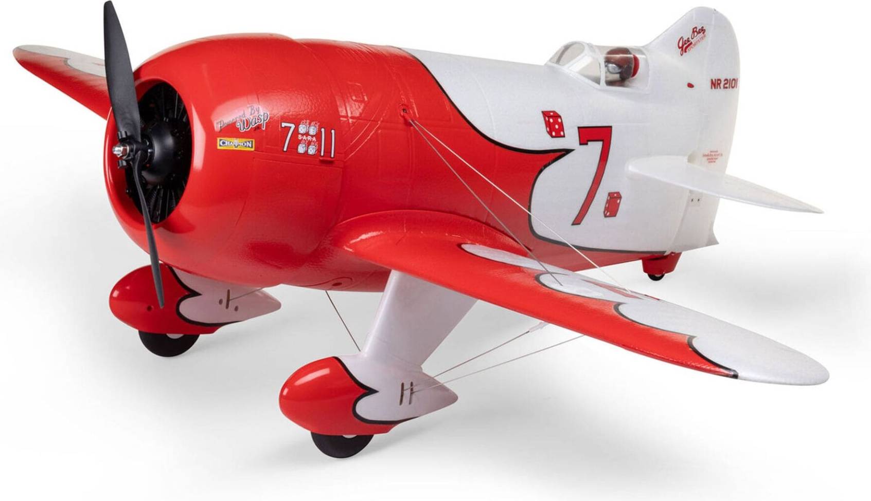 Gee Bee R-2 1.0m AS3X Safe Select