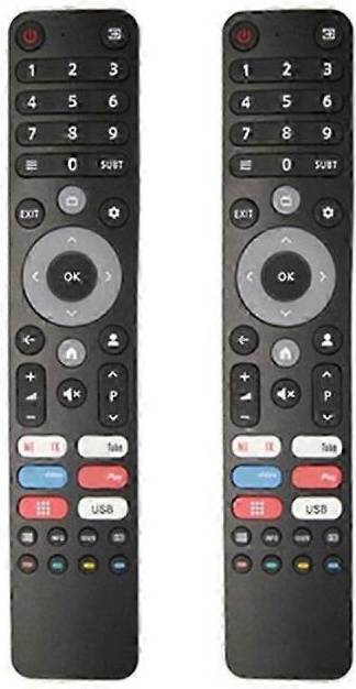 2 Pcs Universal Smart TVs Remote Control