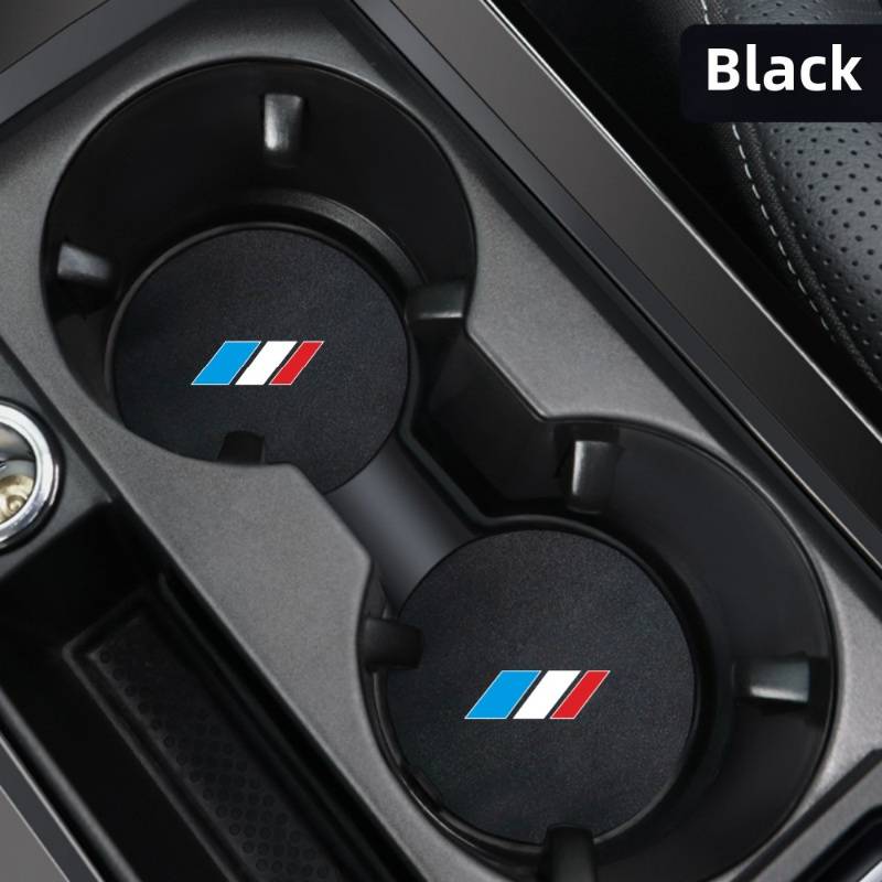 Temu 2pcs Car Cup Coasters Stylish Front Rear