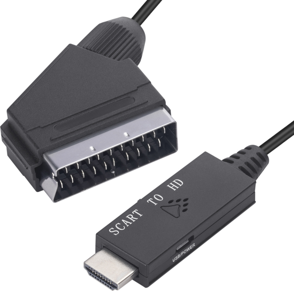 Convertitore SCART a HDMI Video Audio