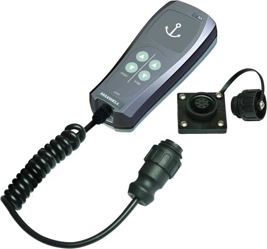 Maxwell 4 Buttons Remote Control With Cable AA32 Grey