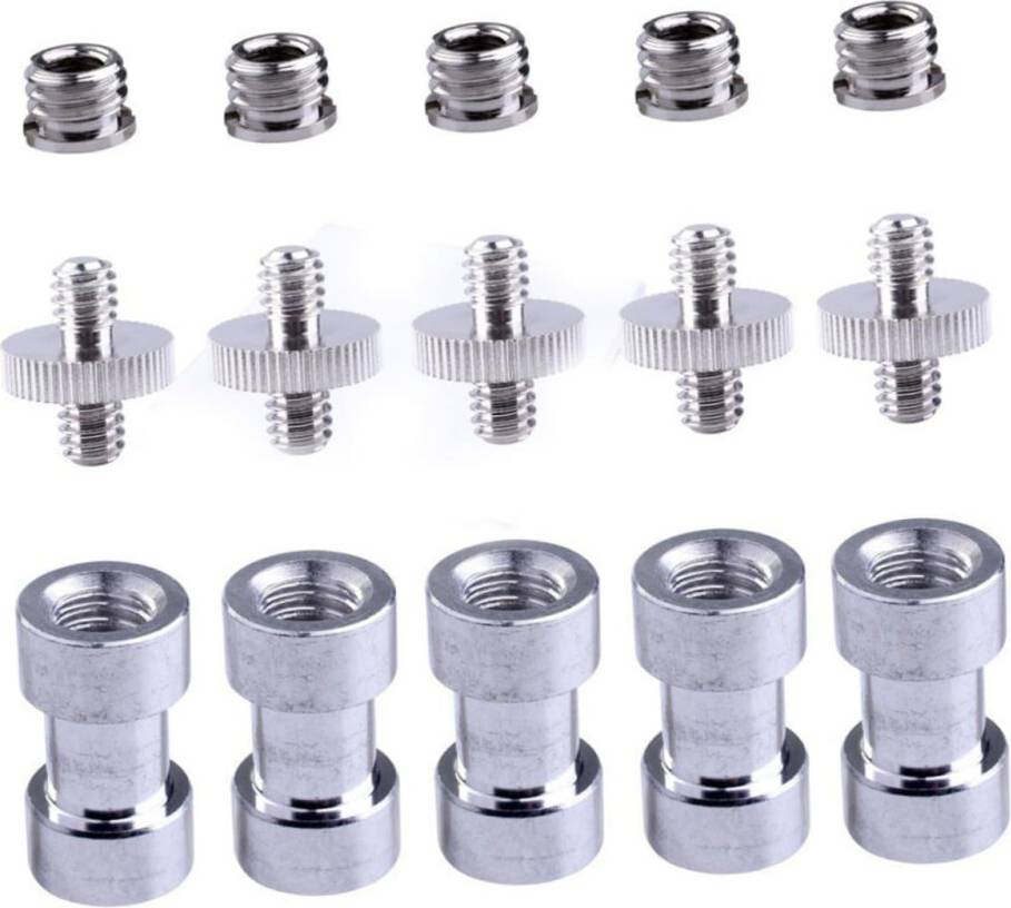 18-Piece Camera Mount Screw Adapter Set
