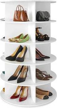 Shein 5 Tier 360° Rotating Shoe Rack
