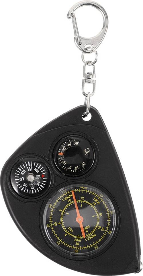 Inoomp Portable Multifunction Compass Black