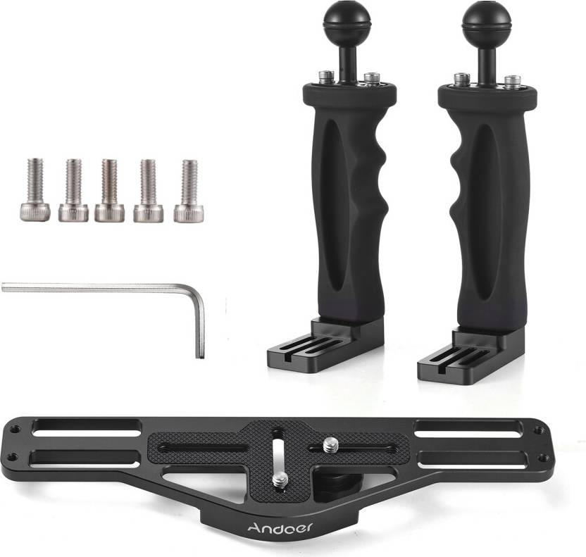 Andoer Camera Diving Rig Dual Handle Stabilizer DSLR