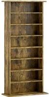 Homcom 360 CD Storage Unit Rustic Brown