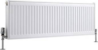 White Type 11 Single Panel Convector Radiator