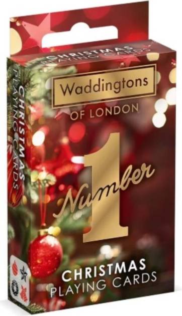 Waddingtons playing cards Christmas Waddingtons Number 1 Playing Cards