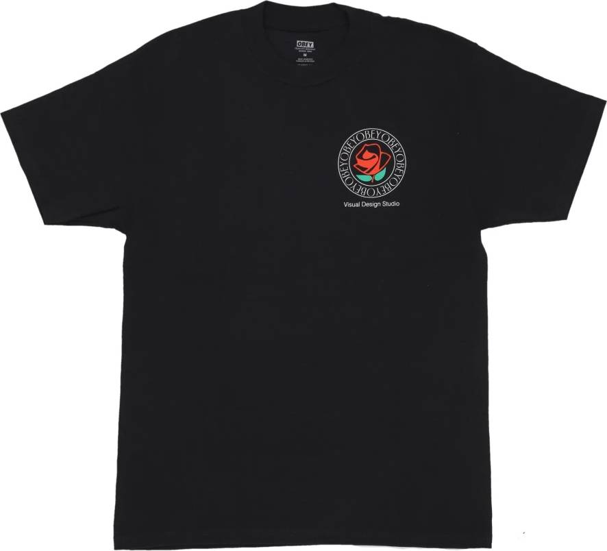 Visual studio Obey Visual Design Studio Tee Toppe - Sort