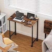 Homcom Small With Wheels Writing Desk