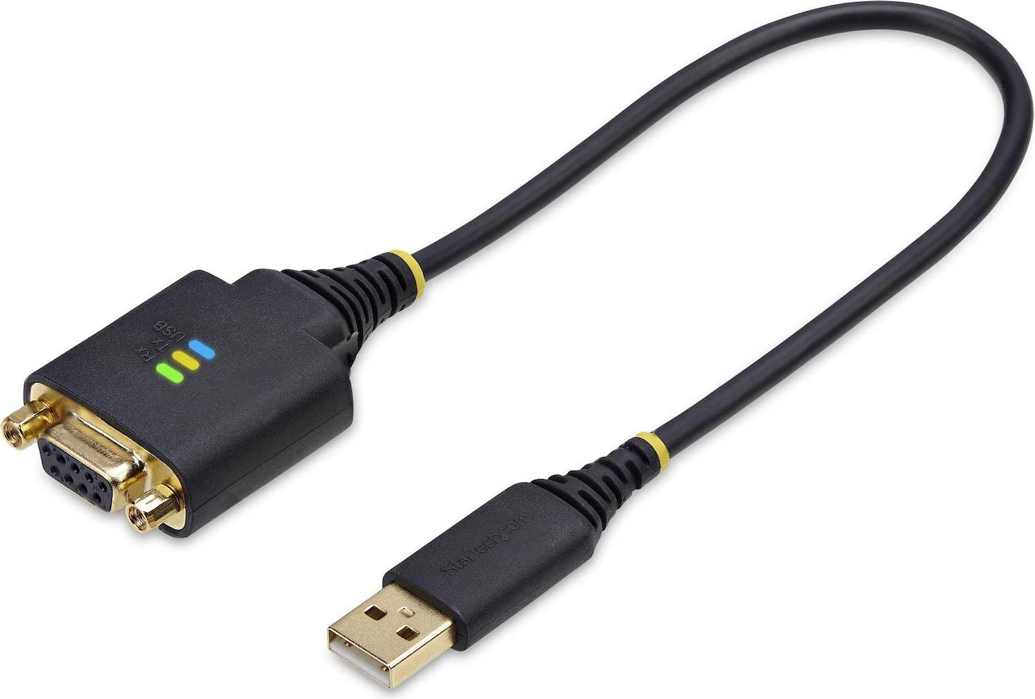 StarTech USB to Null Modem Serial Adapter Cable 0.3m