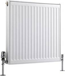 White Type 11 Single Panel Convector Radiator